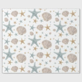 Activiteiten in de omgeving van Coastal Christmas  Cadeaupapier (Vlak)