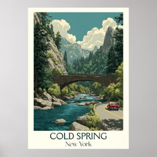 Activiteiten in de omgeving van Cold Spring New Yo Poster