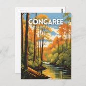 Activiteiten in de omgeving van Congaree National Briefkaart (Voorkant / Achterkant)