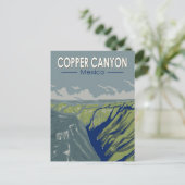 Activiteiten in de omgeving van Copper Canyon Mexi Briefkaart (Staand voorkant)
