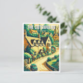 Activiteiten in de omgeving van Cotswolds Village Briefkaart (Staand voorkant)