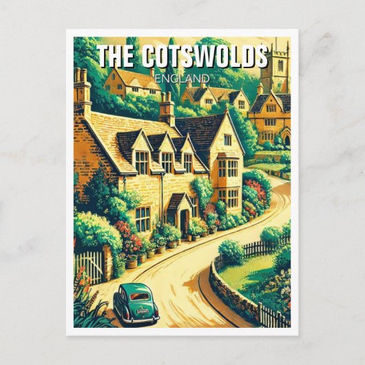 Activiteiten in de omgeving van Cotswolds Village Briefkaart (Voorkant)