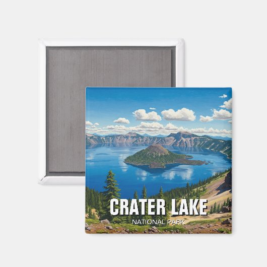 Activiteiten in de omgeving van Crater Lake Nation Magneet (Voorkant / Achterkant)