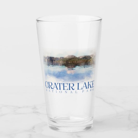 Activiteiten in de omgeving van Crater Lake Pint G Glas (Voorkant)