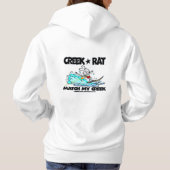 Activiteiten in de omgeving van Creekrat Cartoon S Hoodie (Achterkant)