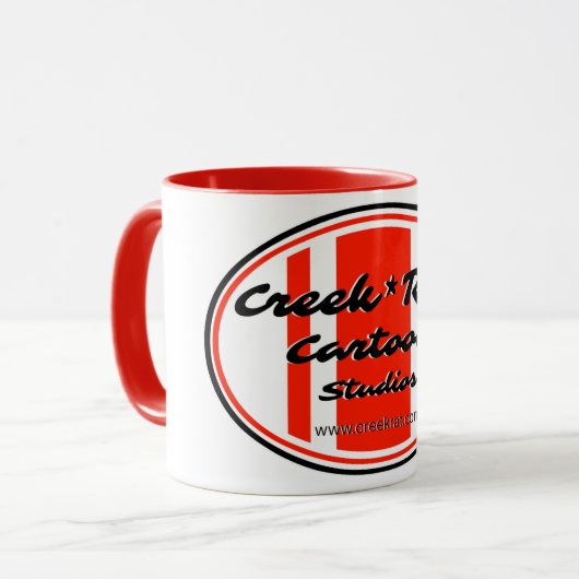 Activiteiten in de omgeving van Creekrat Cartoon S Mok (Voorkant links)