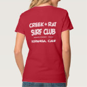 Activiteiten in de omgeving van Creekrat Cartoon S T-shirt (Achterkant)