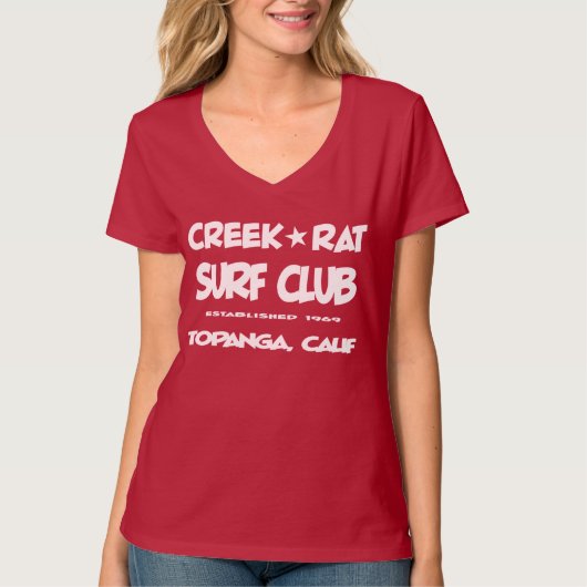 Activiteiten in de omgeving van Creekrat Cartoon S T-shirt (Voorkant)