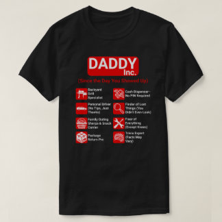 Activiteiten in de omgeving van DADDY Inc. Funny F T-shirt
