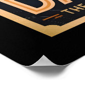 Activiteiten in de omgeving van Dallas - Retro Sky Poster (Hoek)