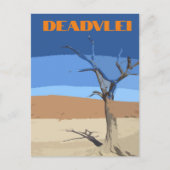 Activiteiten in de omgeving van Deadvlei Namibia T Briefkaart (Voorkant)