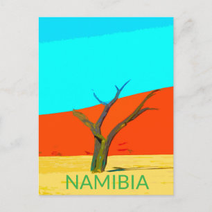 Activiteiten in de omgeving van Deadvlei Namibia T Briefkaart