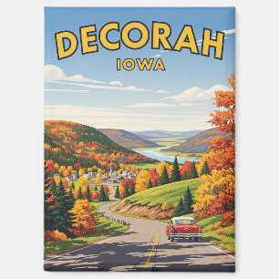 Activiteiten in de omgeving van Decorah Iowa Trave Magneet
