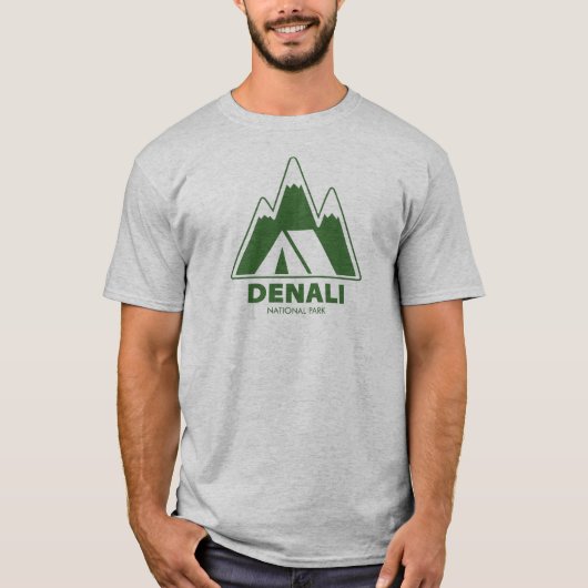 Activiteiten in de omgeving van Denali National Pa T-shirt (Voorkant)
