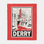 Activiteiten in de omgeving van Derry Capitol Thea Fleece Deken (Voorkant)