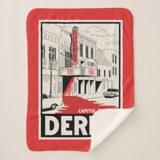Activiteiten in de omgeving van Derry Capitol Thea Sherpa Deken (Voorkant)