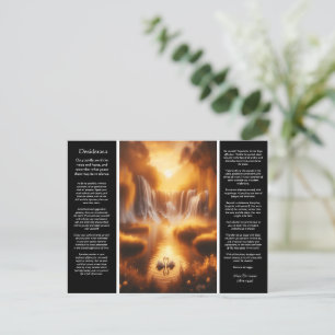 Activiteiten in de omgeving van Desiderata Waterfa Briefkaart