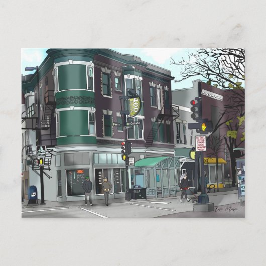 Activiteiten in de omgeving van Downtown Madison,  Briefkaart (Voorkant)