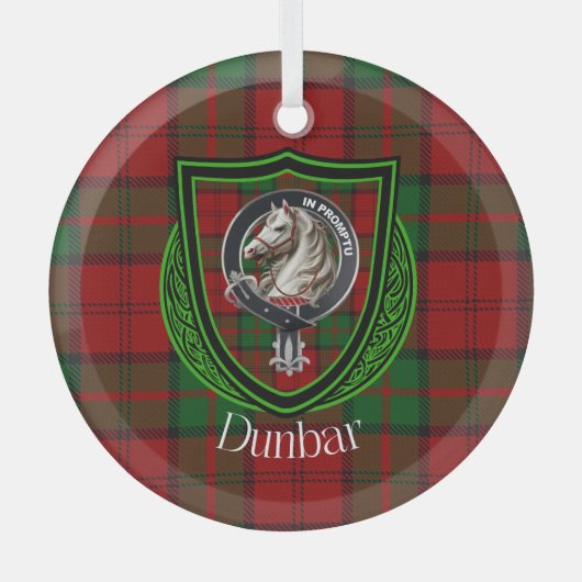 Activiteiten in de omgeving van Dunbar Scottish Cl Glas Ornament (Voorkant)