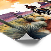 Activiteiten in de omgeving van Dusk Cowboy Wester Poster (Hoek)