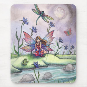 Activiteiten in de omgeving van Dusk Fairy Dragonf Muismat
