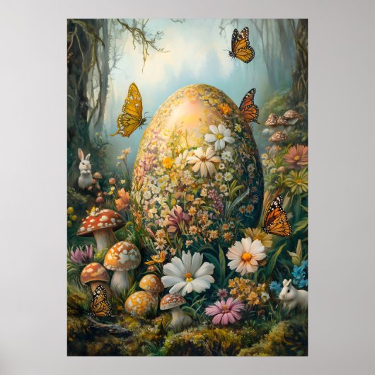 Activiteiten in de omgeving van Easter Spring Fore Poster (Voorkant)