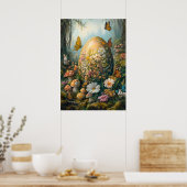 Activiteiten in de omgeving van Easter Spring Fore Poster (Keuken)