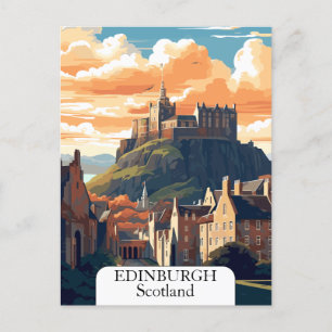 Activiteiten in de omgeving van Edinburgh, Scotlan Briefkaart