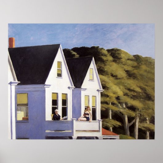 Activiteiten in de omgeving van Edward Hopper Wall Poster (Voorkant)