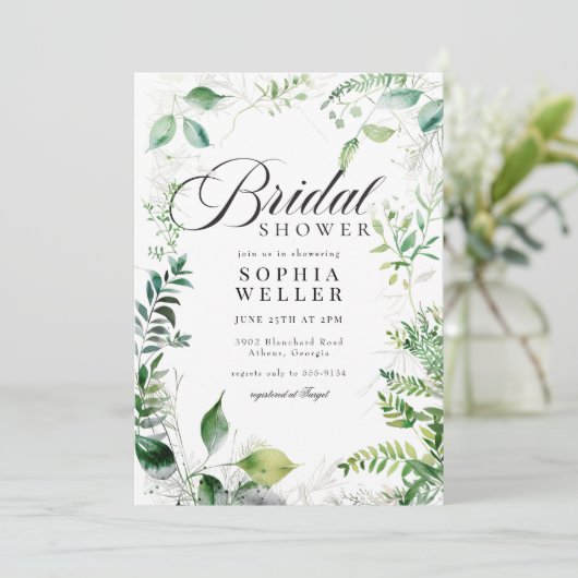 Activiteiten in de omgeving van Elegant Greenery B Kaart (Staand voorkant)