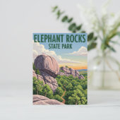 Activiteiten in de omgeving van Elephant Rocks Sta Briefkaart (Staand voorkant)
