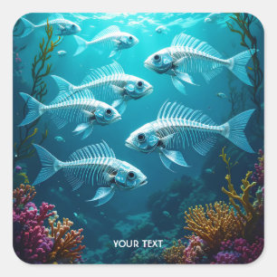 Activiteiten in de omgeving van Fantasy Schattige Vierkante Sticker