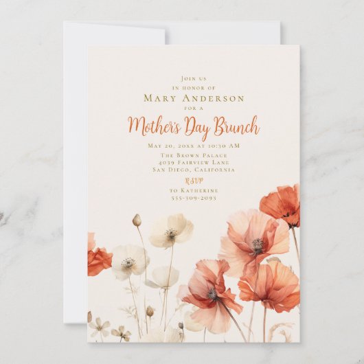 Activiteiten in de omgeving van Fields of Poppies Kaart (Voorkant)