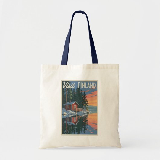Activiteiten in de omgeving van Finland Lake Trave Tote Bag (Voorkant)