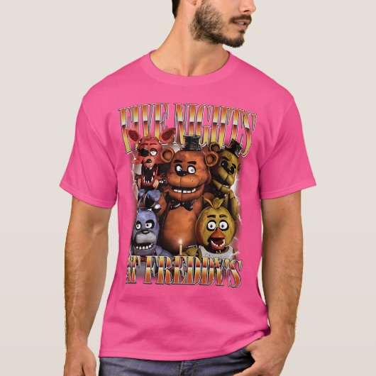 Activiteiten in de omgeving van Five Nights at Fre T-shirt (Voorkant)