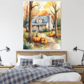 Activiteiten in de omgeving van Folk Art Autumn Ho Canvas Afdruk (Insitu (Slaapkamer))