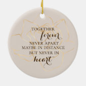 Activiteiten in de omgeving van Forever Never Apar Keramisch Ornament (Achterkant)