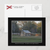 Activiteiten in de omgeving van Fort Jackson Wetum Briefkaart (Voorkant / Achterkant)