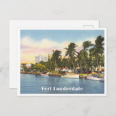 Activiteiten in de omgeving van Fort Lauderdale Fl Briefkaart (Voorkant / Achterkant)