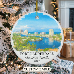 Activiteiten in de omgeving van Fort Lauderdale Or Keramisch Ornament