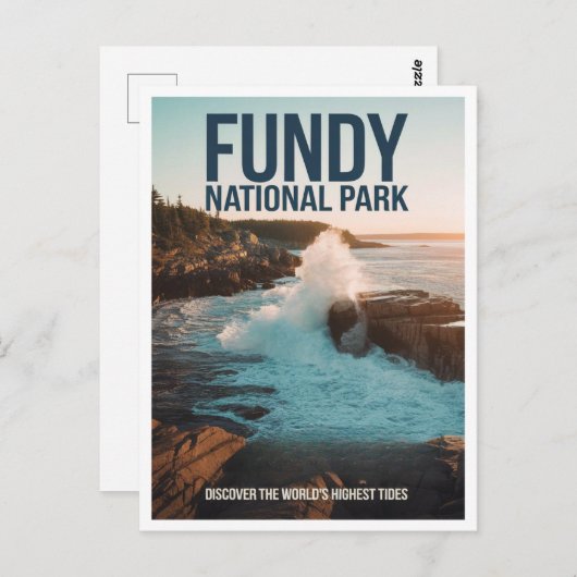 Activiteiten in de omgeving van Fundy National Par Briefkaart (Voorkant / Achterkant)