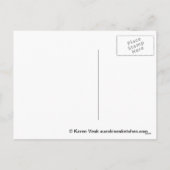 Activiteiten in de omgeving van Funny Snowman Beac Feestdagenkaart (Achterkant)