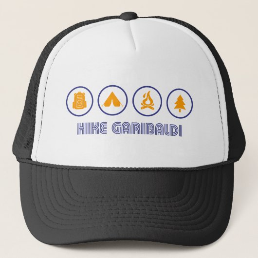 Activiteiten in de omgeving van Garibaldi Provinci Trucker Pet (Voorkant)