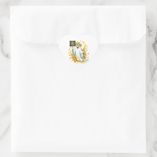 Activiteiten in de omgeving van Ghost Haunt School Hart Sticker (Tas)