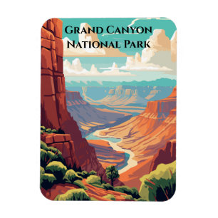 Activiteiten in de omgeving van Grand Canyon Natio Magneet