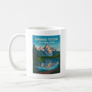 Activiteiten in de omgeving van Grand Teton Nation Koffiemok