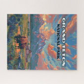 Activiteiten in de omgeving van Grand Teton Nation Legpuzzel (Horizontaal)