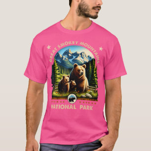 Activiteiten in de omgeving van Great Smokey Mount T-shirt