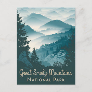 Activiteiten in de omgeving van Great Smoky Mounta Briefkaart