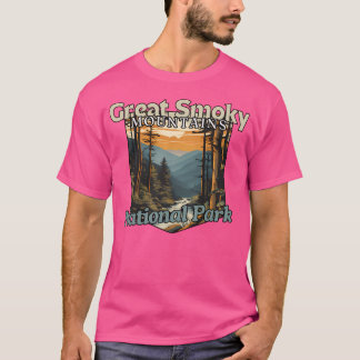 Activiteiten in de omgeving van Great Smoky Mounta T-shirt